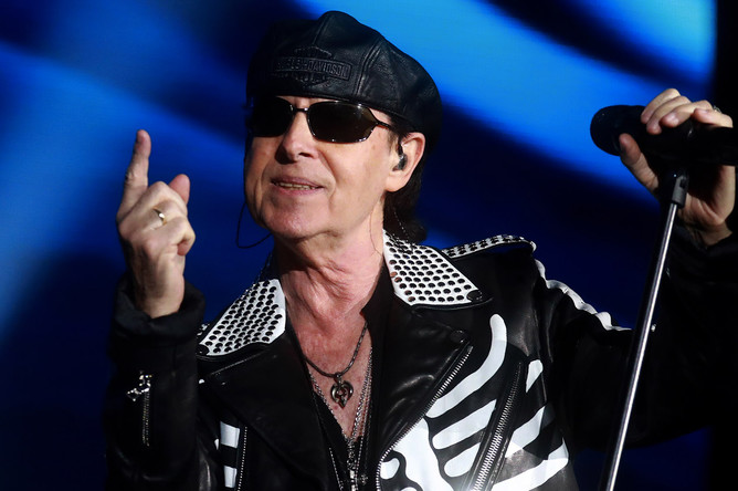 Участник группы Scorpions Клаус Майне