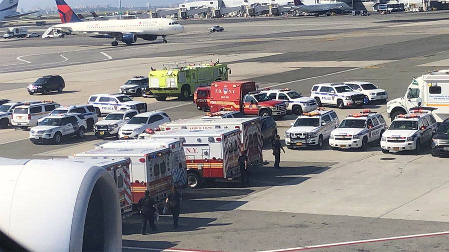 Ситуация в аэропорту Нью-Йорка, 5 сентября 2018 года