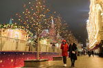 Новогоднее оформление Москвы, декабрь 2020 года