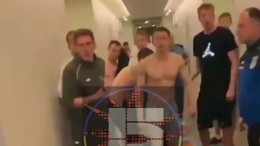 Опубликовано видео драки футболистов российского Шинника и украинского Миная в Турции