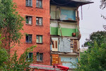 На месте обрушения пятиэтажного многоквартирного жилого дома в Омске, 12 августа 2022 года