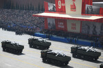 БПЛА «Ланцет» в кузове КамАЗа на Красной площади в Москве на военном параде, посвященном 80-летию Победы в Великой Отечественной войне, 09 мая 2025 года