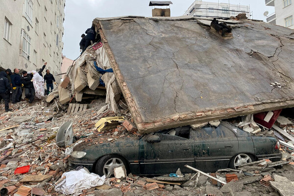 Последствия землетрясения в&nbsp;турецком городе Диярбакыр, 6&nbsp;февраля 2023&nbsp;года
