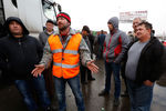 Акция протеста дальнобойщиков в Ростове-на-Дону