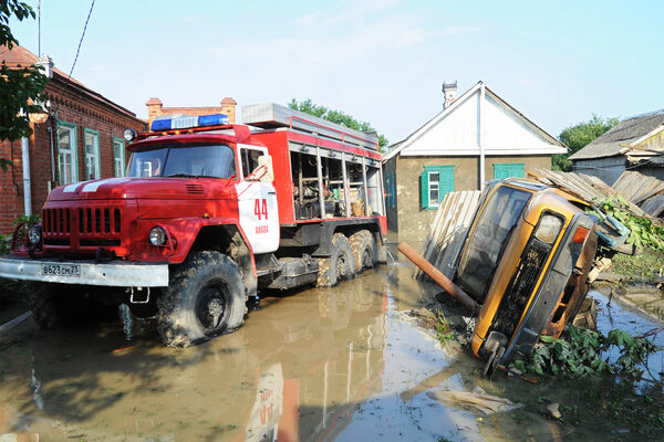 Последствия наводнения в&nbsp;городе Крымске, июль 2012&nbsp;года