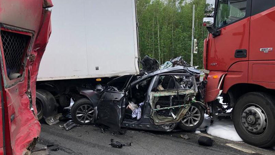 В Ярославской области семь автомобилей попали в ДТП