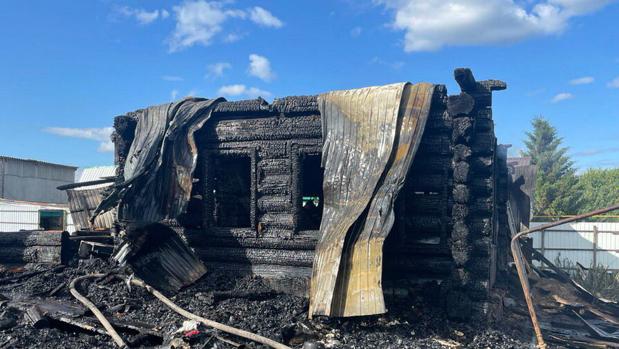 Выжила только мать. При пожаре в Татарстане погибли четверо детей, их отец, дядя и бабушка