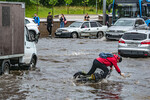 Во время дождя в Москве, 26 июля 2023 года