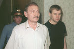 Николай Глушков после заседания Савеловского межмуниципального суда Москвы, 2002 год