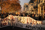 Акция протеста в Лионе, 5 декабря 2020 года