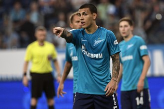 Футболист «Зенита» Леандро Паредес
