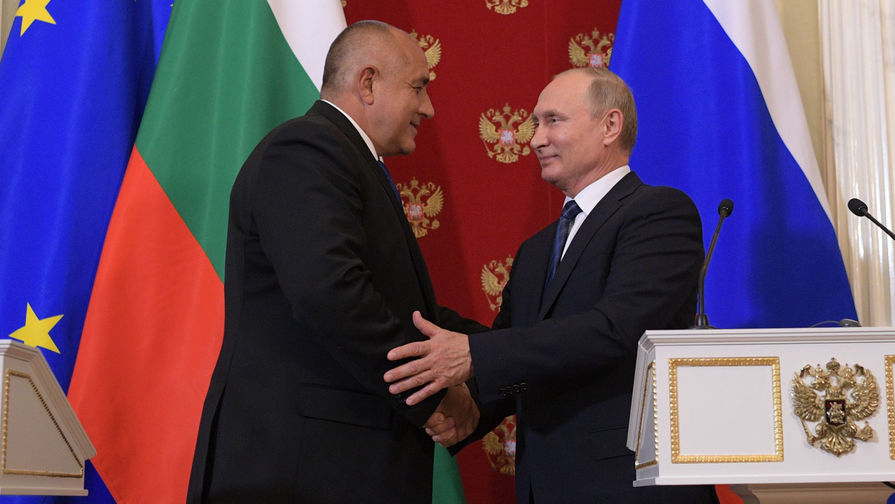 30 мая 2018 года. Президент России Владимир Путин и премьер-министр Болгарии Бойко Борисов