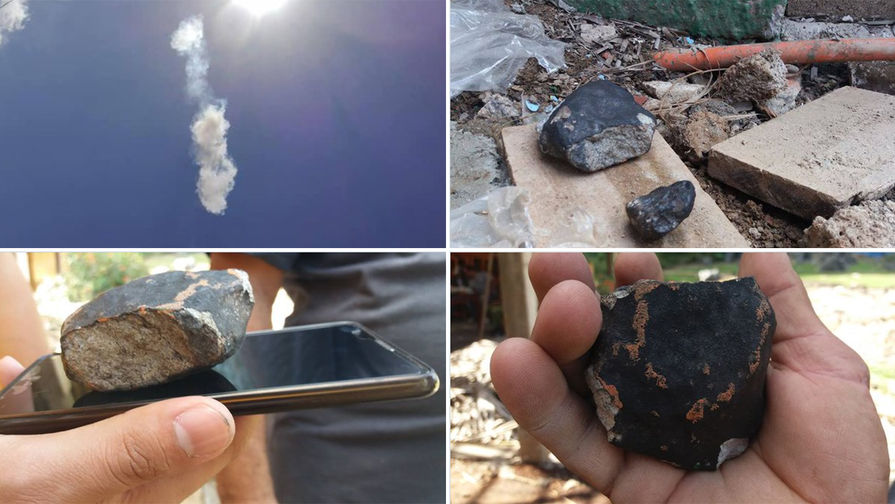 Последствия взрыва метеорита в&nbsp;небе над&nbsp;Кубой, 1 февраля 2019 года