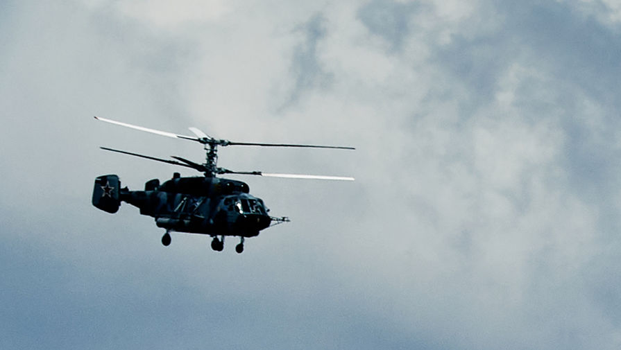 Вертолеты ТОФ потренировались в поиске подлодки противника в заливе Петра Великого