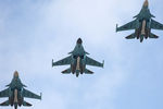 Первая группа многофункциональных истребителей-бомбардировщиков Су-34, вернувшаяся из Сирии