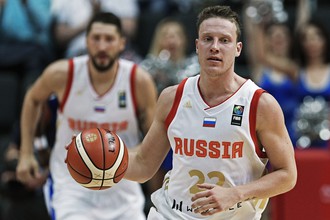 Игрок сборной России Дмитрий Кулагин
