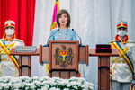 Избранный президент Молдавии Майя Санду во время церемонии инаугурации в Кишиневе, 24 декабря 2020 года