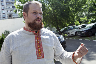 Лидер движения «Русские» Дмитрий Демушкин