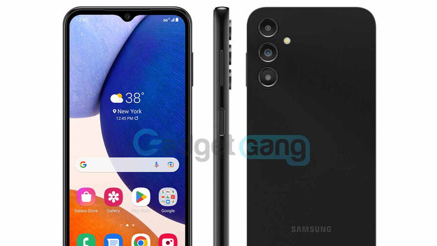 Слитый рендер раскрыл флагманский дизайн бюджетного смартфона Samsung Galaxy A14