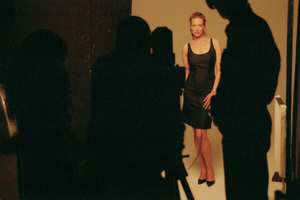 Татьяна Патитц во время фотосессии, 1999&nbsp;год