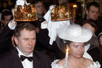 Венчание Владимира и Галины после 25 лет совместной жизни, 1996 год