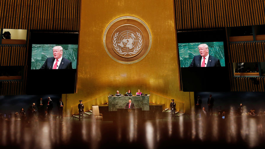 Выступление Дональда Трампа в ООН, 25 сентября 2018 года