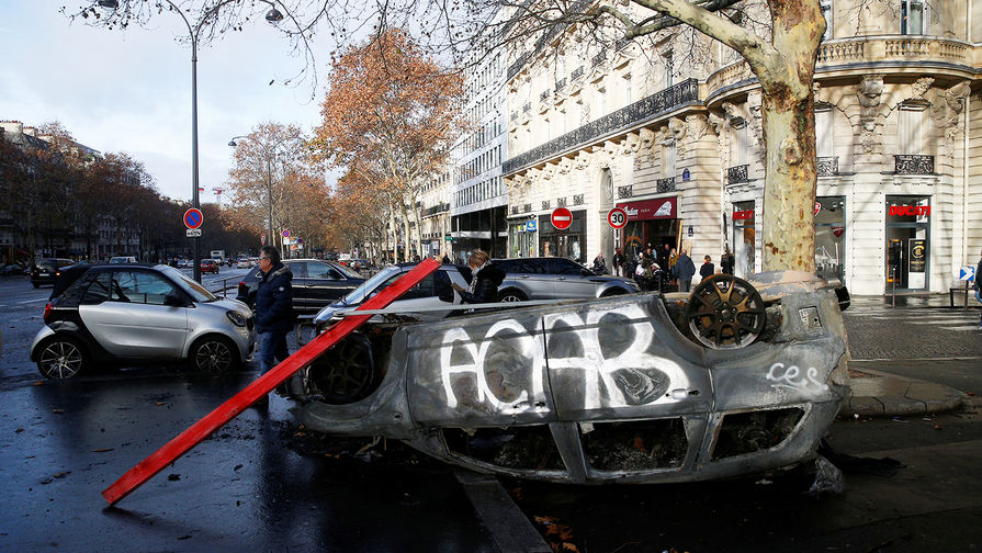 Последствия протестов в Париже, 3 декабря 2018 года
