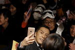 Китайский актер Донни Ен на премьере фильма в Шанхае