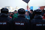 Полиция на митинге-концерте «Мы вместе!» в центре Москвы