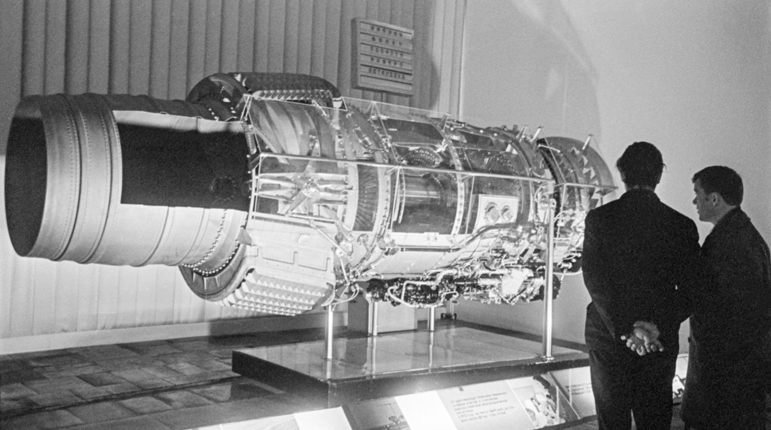 1976 год. Двигатель НК 84 для самолета Ил-62