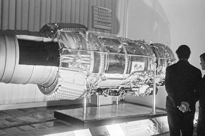 1976 год. Двигатель НК 84 для самолета Ил-62
