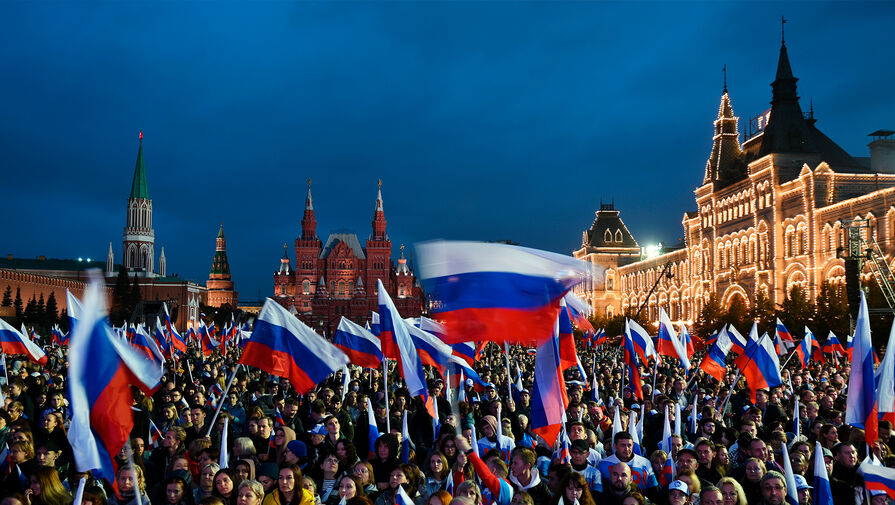 В МВД сообщили о 180 тыс. участниках митинга-концерта в Москве