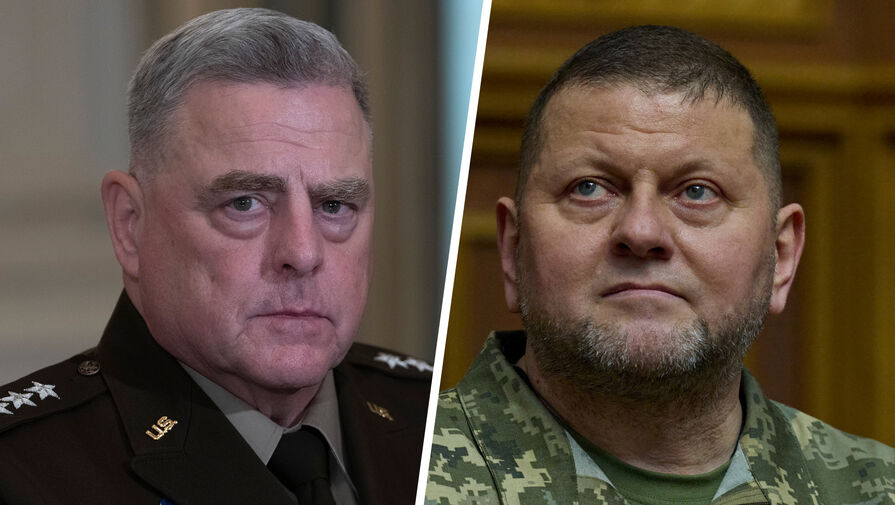 Американский генерал Милли и главком ВСУ Залужный обсудили обстановку на Украине