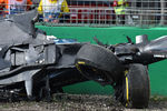 Болид испанца Фернандо Алонсо после аварии на Гран-при Австралии