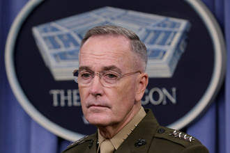Глава объединенного комитета начальников штабов вооруженных сил США Джозеф Данфорд, 2017 год
