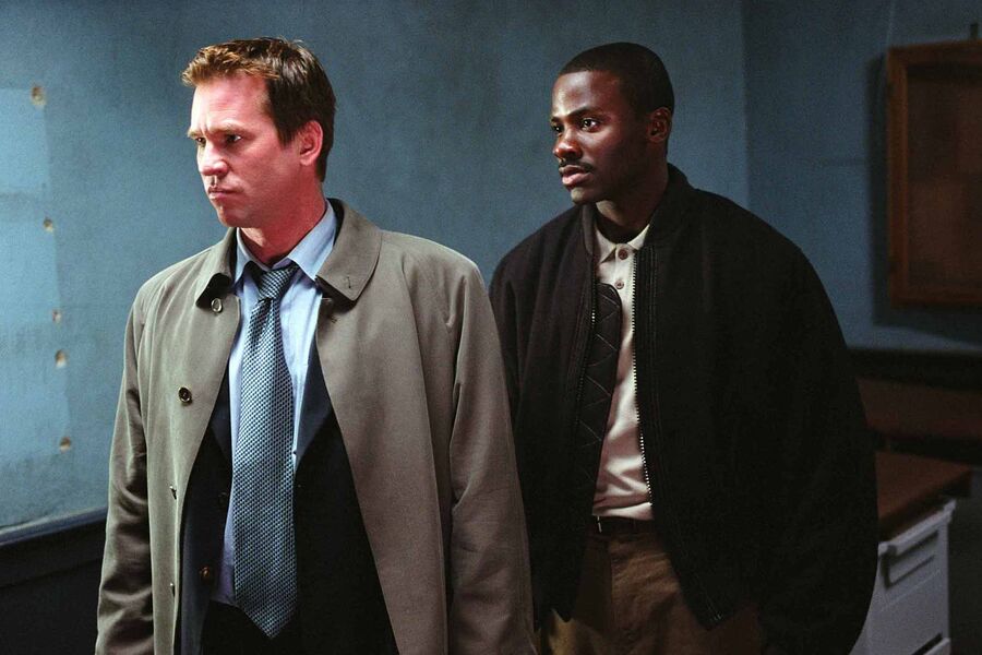 Актеры Вэл Килмер и Дерек Люк в&nbsp;фильме «Спартанец», 2004&nbsp;год