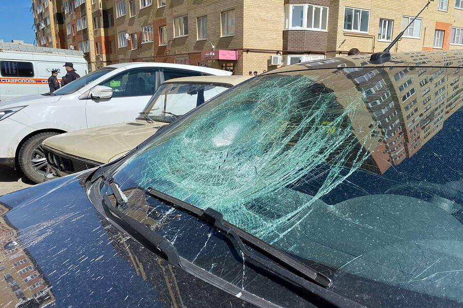 Последствия взрыва в&nbsp;квартире многоэтажного жилого дома на&nbsp;улице Тухачевского в&nbsp;Ставрополе, 21&nbsp;мая 2025&nbsp;года 