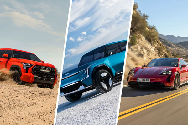 Toyota Tundra, Kia EV9 2, Porsche Taycan