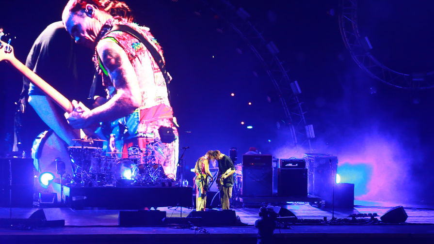 Red Hot Chili Peppers выступили в Москве - Газета.Ru