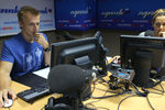 В 2007 году Комолов вместе с Ольгой Шелест перешли с радио «Европа+» на радио «Маяк», где вели программу «No smoking show». В 2011 году Комолов вернулся на «Европу+», но уже без своей соведущей, в паре с которой работал с 1999 года