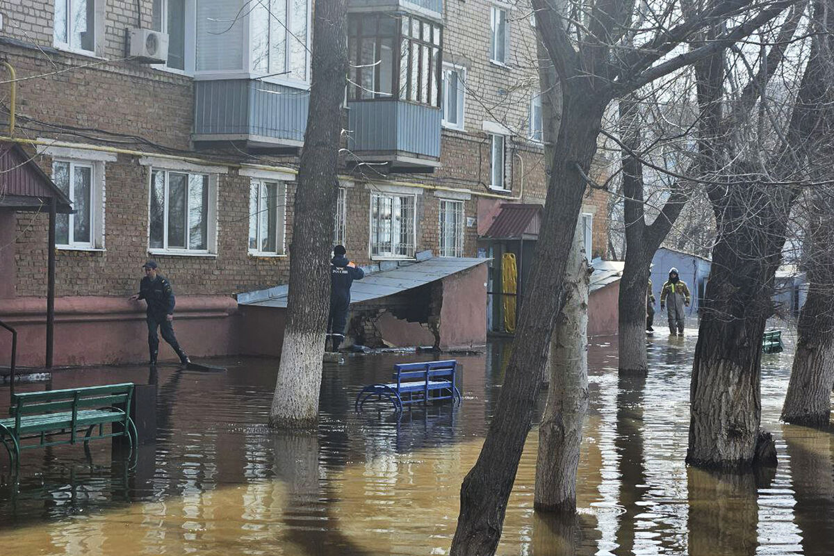 В Оренбурге после подтопления в доме обрушилась пристройка спуска в подвал  - Газета.Ru | Новости