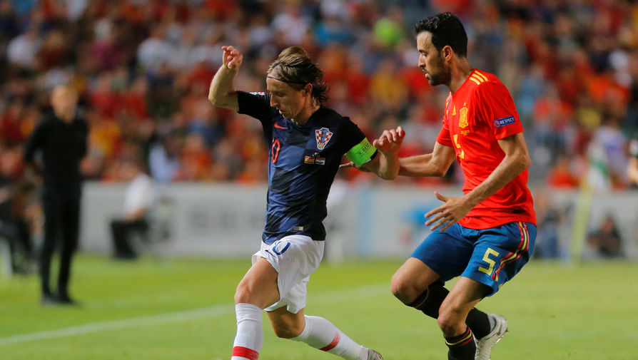 Сборная Хорватии обыграла Испанию в матче Лиги наций УЕФА