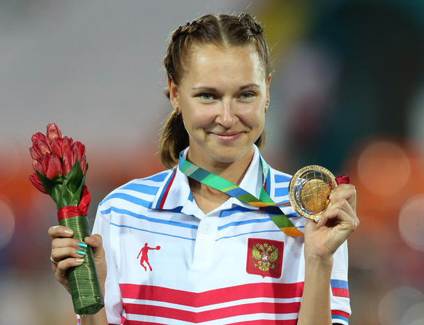 Ксения Усталова выиграла золото в&nbsp;беге на&nbsp;400 метров.