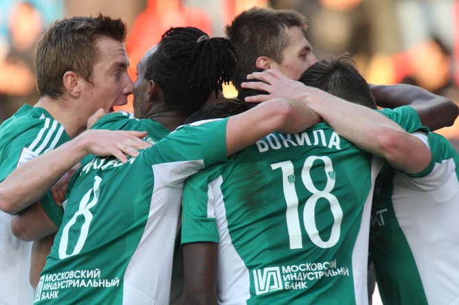 Три гола Жереми Бокилы принесли «Тереку» победу над саранской «Мордовией» в 1/8 финала Кубка России