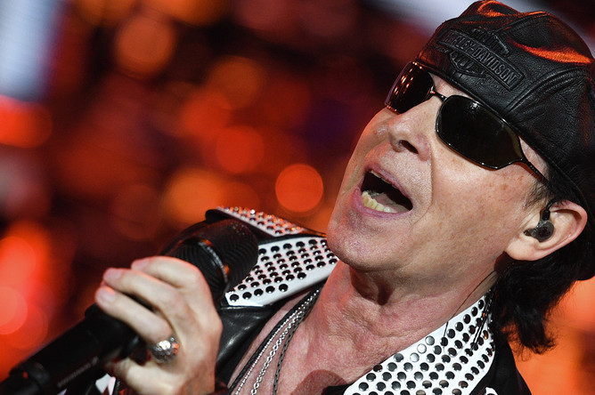 Солист группы Scorpions Клаус Майне
