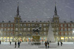 Снегопад в Мадриде, 8 января 2021 года 