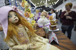 Куклы на 12-й Международной выставке-ярмарке «Салон авторской куклы» в Москве