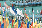 Торжественная церемония закрытия летних Олимпийских игр в Москве, 3 августа 1980 года