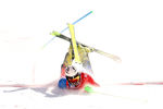 Горнолыжник из Тайваня в финале соревнований по слалому на Олимпийских играх в Пекине, 16 февраля 2022 года