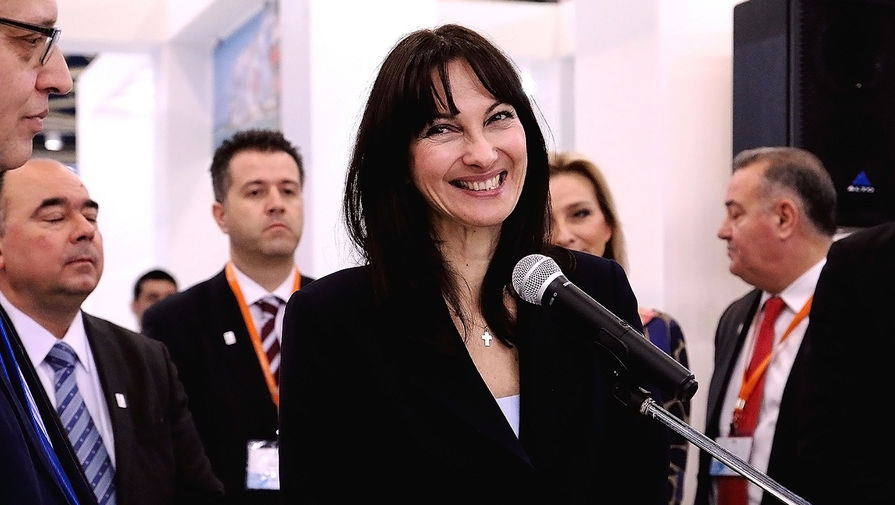 Министр туризма Греции Елена Кундура